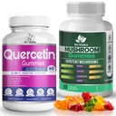 BIO VITALICA Quercetin Gummies & Mushrom Gummies (Bundle)