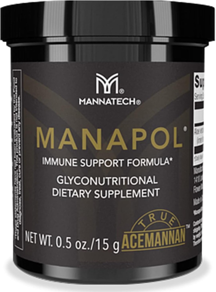 Pannatech Manapol Immune Support Formula pre Imunity Support & Imunity Boost. Aloe Vera Powder Prebiotic for Digestive Health. Aloe Vera Drink pre Imunitnú podporu doplnok 0.5oz/15g