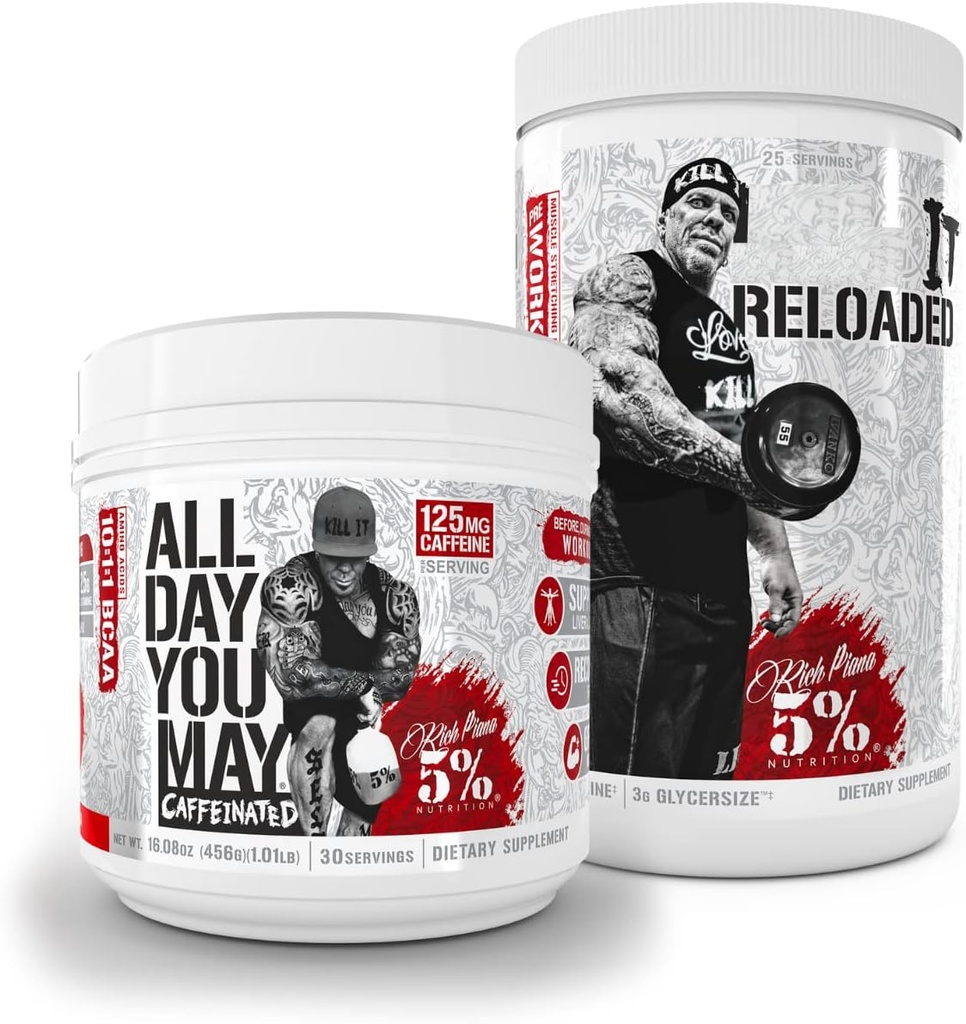5% Nutrition Rich Piana Bundle 