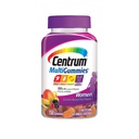 Centrum MultiGummies Gummy Multivitamín pre ženy, Multivitamín/Multimineral Supplement with Vitamin D3, B Vitamíny a antioxidanty, Rôzne ovocné príchute - 150 Počet