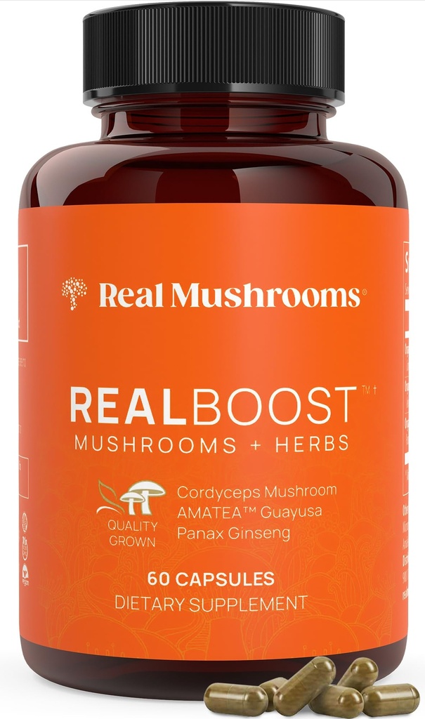 Skutočné Huby RealBoost Kapsule 