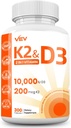 VEV vitamín D3 K2 
