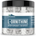 Elementy zrodené pozemšťanmi (200 kapsúl L-ornitín HCl, aminokyselina, syntéza proteínov)