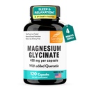 Pieskovec horčík Glycinate 400 mg Kapsule s Quercetin 