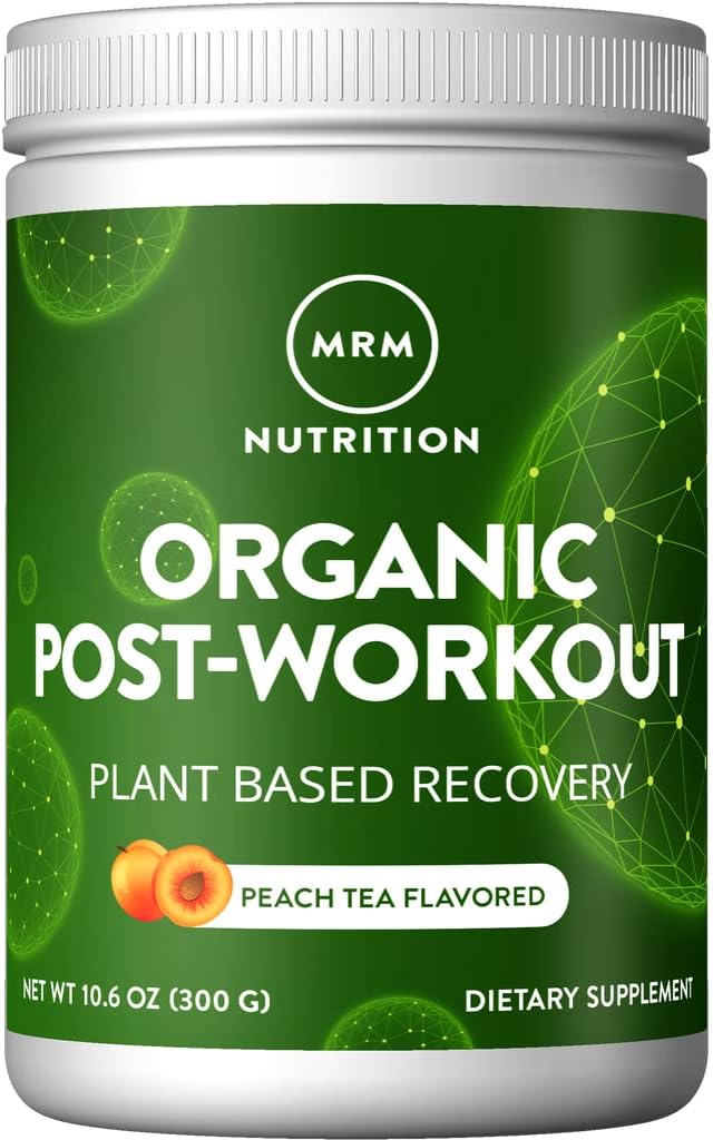 MRM Organic Post Workout, Plant Based Recovery, 10.6 Ounce