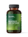 Organické pšeničná tráva Powder Kapsule od Sproutman - 100% čistá pšeničná tráva - Aids Digestion - vysoký obsah vitamínov, antioxidantov, chlorofylu, enzýmov, minerálov a energie (150 pilulky)