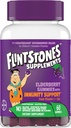 Flintstones Vitamíny Staršie guličky pre deti s podporou imunity z vitamínu C a zinku, Imunitná podpora Gumies, Multivitamín pre deti, bez lepku, 60 Počet