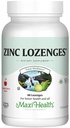 Maxi-Health Zinkové Lozenges - Zinkový Citrát 10mg - s vitamínom C - Cherry chuť - 60 Chewables - Košer