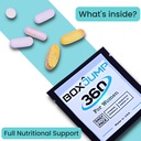 BoxJump Ženy Daily Multivitamínové balenia s esenciálnymi vitamínmi a minerálmi 