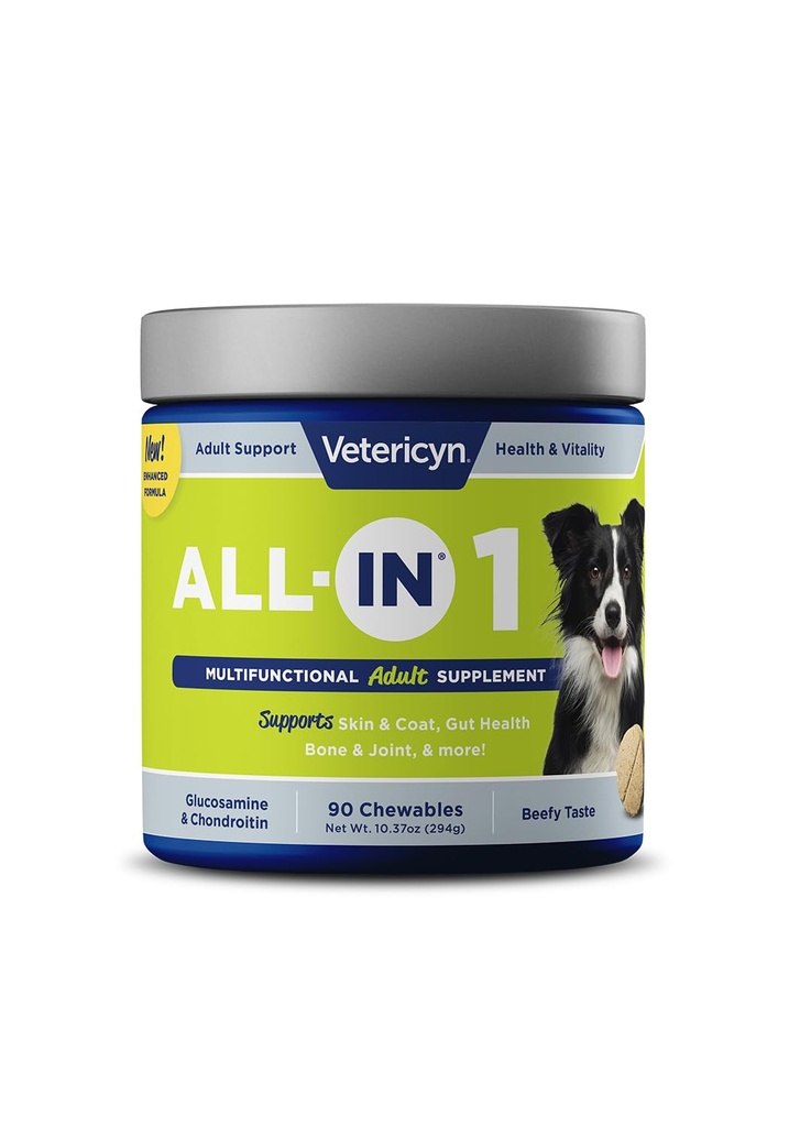 Vetericyn All-in 1 Multifunctional Pes Supplement  90 Počet