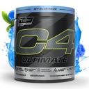 Cellucor C4 Ultimate pred tréningom prášok - bez cukru precvičenie Energy Supplement for Men & Women - 300mg kofeín + čajKrina + Dynamine + Creatin - ICY Blue Razz, 20 Servings