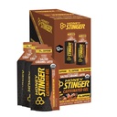 Honey Stinger Organic Salted Caramel Energy Gel, kofeínové a lepené zadarmo, pre cvičenie, beh a výkon, športové výživa pre domáce a telocvične, Pre a stredné cvičenie, 12 balenie, 13.2 Ounce