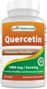 Najlepšie prírodné Quercetin 1000 mg/Serving 120 Veggie Kapsule (120 Počet (Pack of 1))