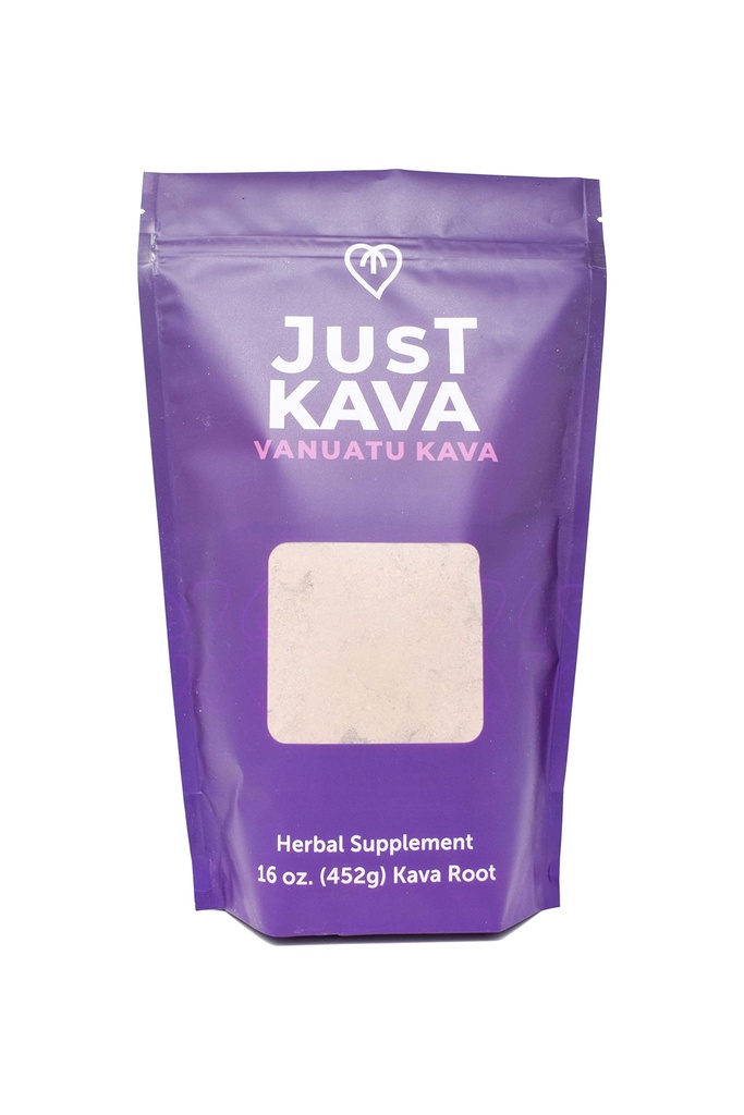 Iba Kava Vanuatu Kava prášok bylinné doplnky pre relaxáciu 16 OZ (452g)