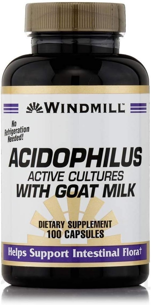 Acidophilus s kozím mliekom - 100 Kapsule od Windmill