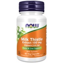 Teraz Foods Doplnky, Silymarin Milk Thistle Extract 150 mg s kurkuma, podporuje funkcie pečene*, 60 Veg Kapsule