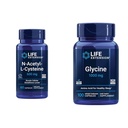 Life Extension N-Acetyl-L-cysteín (NAC) & Glycín 1000 mg, podporuje relaxáciu, zdravý spánok, aminokyseliny, glutén-free, non-GMO, Vegetarián, 100 kapsúl