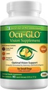 Ocu-GLO Vision Supplement for Small Psy - Lutein, Omega-3 mastné kyseliny, Hroznové extrakt - Podpora Optimálne zdravie a vízia očí u psov - Antioxidanty pre zdravie psích očí - 90 ct SNIP CAPS