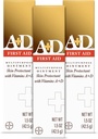 A+D masť prvej pomoci, viacúčelový suchý kožný zvlhčovač a chránič kože, 1,5 Oz (pack of 3)
