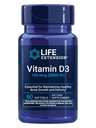 Predĺženie života Vitamín D3 125 μg (5 000 IU), zdravie kostí, výkon mozgu, podpora imunitného systému, bezlepkové, non-GMO, jedenkrát denne, dvoj-Mesiacej dodávky, 60 Softgelov