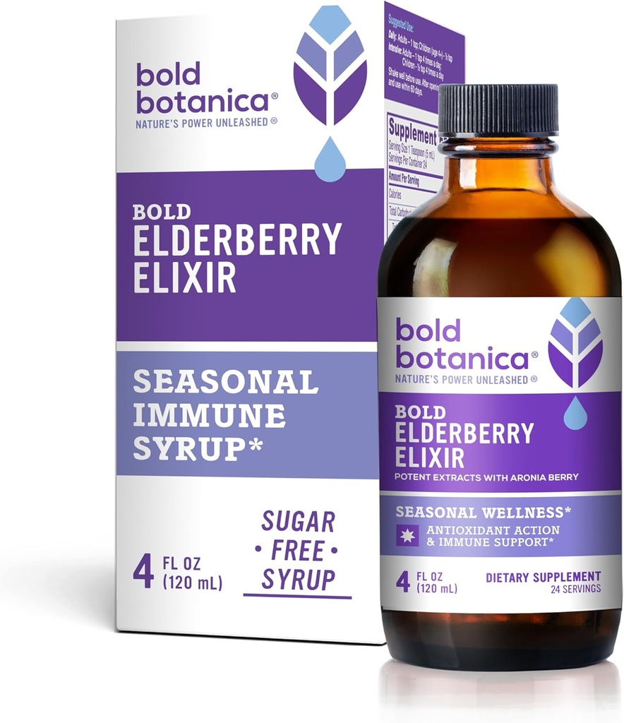 Odvážny Botanica Elderberry Elixir 