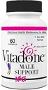 NSC Support Mužská spálňa - Nutrienty pre wellness v spálni - Complements Original Balance Systems, Moods, Mens Energy & Vigor - Niacin, Zinok, Fenugreek, Maca Powder, Kofeín - 60 ct.