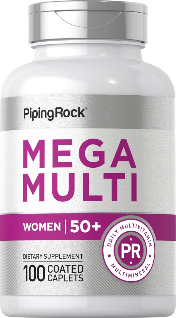 Piping Rock Multivitamín pre ženy 50 Plus 