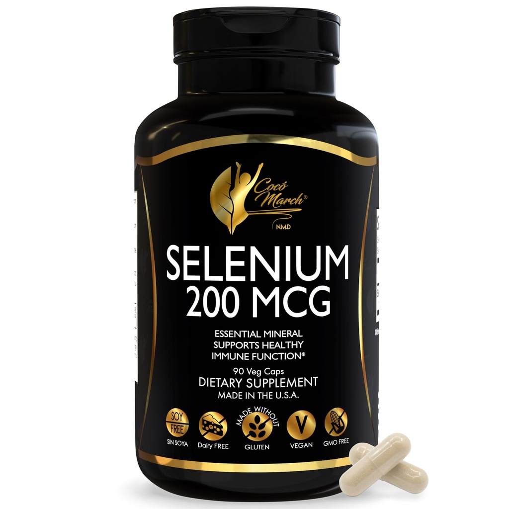 Cocó March N.M.D. Selénium 200 mcg 