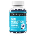 Neutrogena Hydratácia kože Astaxantin Gummy s vitamínom C, Supplementy starostlivosti o pleť pre hydratovanú, hladkú a zdravú pokožku, denne Antioxidant Gummy pre zdravie pokožky, Berry Flavor, 60 ot