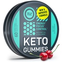 MCT Oil Keto Gummies Collagen Metabolizmus Booster - Pre cvičenie Gummy Energy Chews Keto Candy - Fyzická a duševná energia, Nízky Carb, Nízke kalórie - 60 Cherry Collagen Gummy pre ženy a mužov