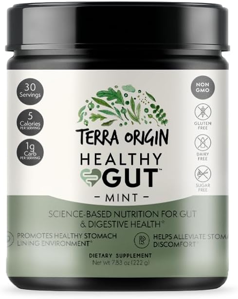 TERRA ORIGIN Zdravý Gut Mint Flavor 