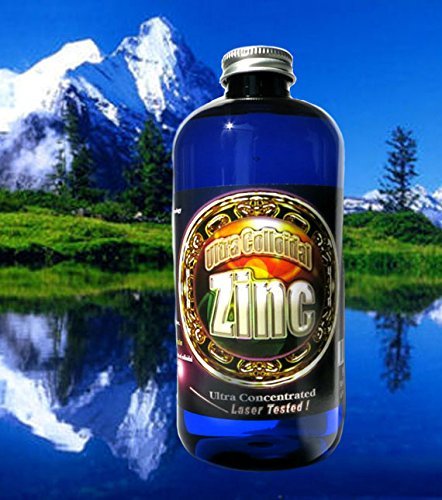 Silver Mountain Minerály Koloidný zinok Tekutý minerálny koncentrát 16 Oz. 240 PPM