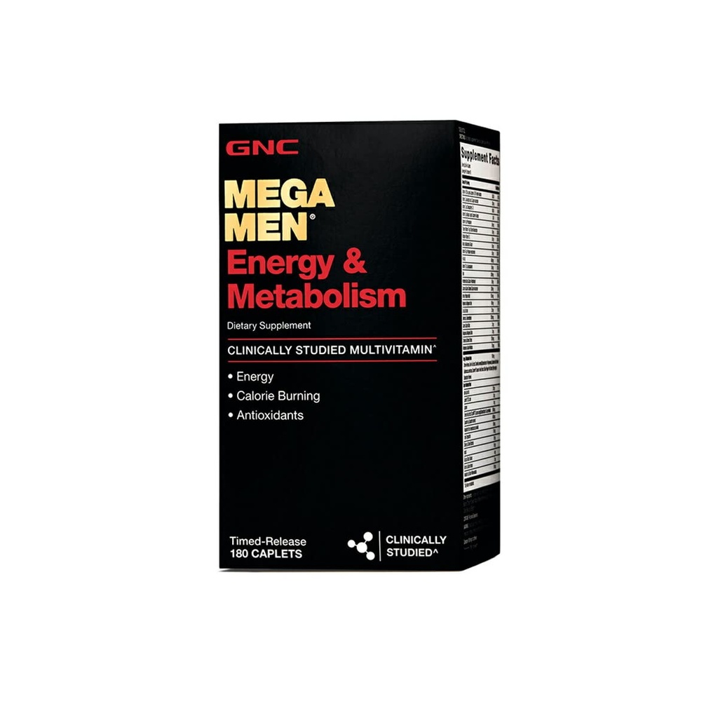 GNC Mega Muži Energia a metabolizmus Multivitamín 