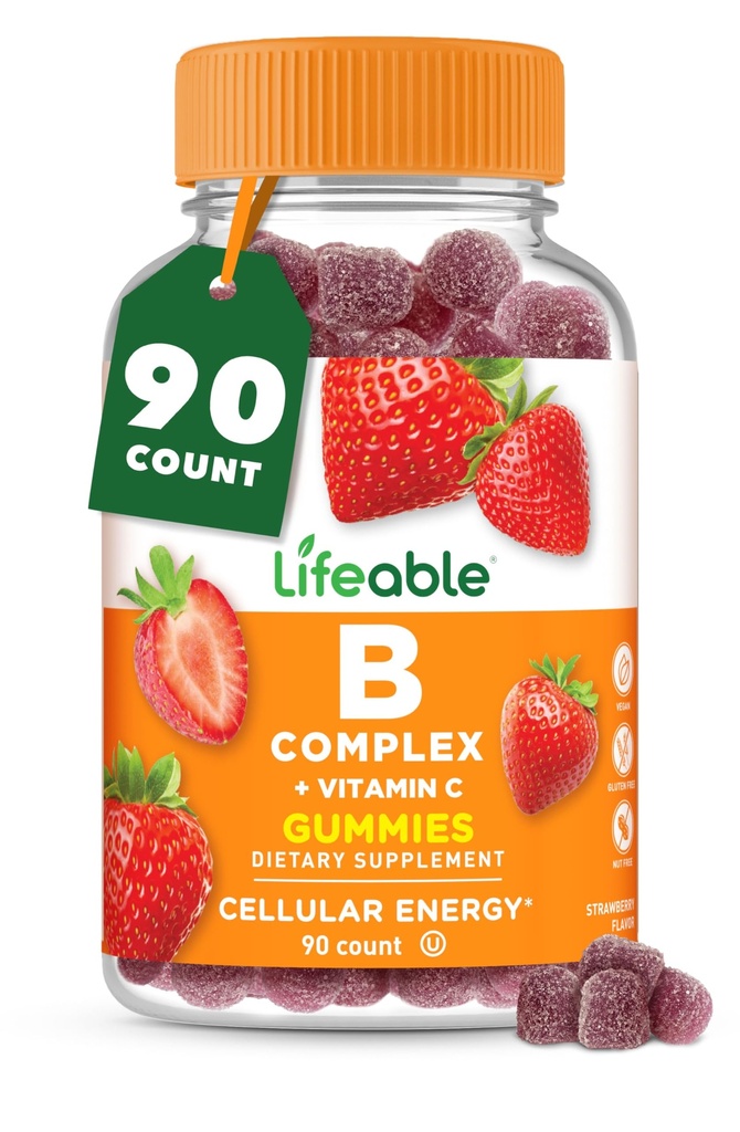 Životaschopný vitamín B komplex Gumies pre dospelých 