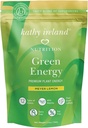 Kathy Ireland Super Greens Energy Powder, Clean Energy Drink Mix with Matcha & Green Tea, Immune & Digestive Suplement, No Added Sugar, Meyer Lemon Flavor, 7.4 oz