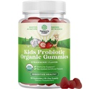Imunitné posilňovacie deti probiotické Gummy - Bacillus Subtilis Probiotic pre deti nastaviť žalúdočné telo očistiť imunitné Boost a Colon Detox - Zápcha Relief a tráviace zdravie Vitamíny Gummy