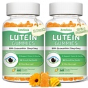2 balenia Lutein Gummies 25mg, Sugar Free Lutein Zeaxantin Supplements Gummies, Eye Health Supplement for Adults, Eye Vitamíny Lutein for Vision and Blue Light Protection, Mango Flavor, 120 Počet