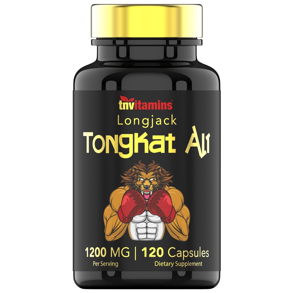 Tongkat Ali pre mužov: 1200 mg x 120 Kapsule 