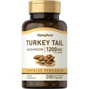 Piping Rock Turkey chvostové mušľa Kapsule 1200mg 