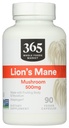 365 by Whole Foods Market, Lion's Mane Mushrom 500mcg, Vegan, 90 Count