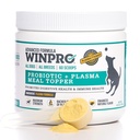 WINPRO Dog Probiotický prášok Jedlo Topper, Spray Sušené plazma s prebiotikami a probiotiká pre trávenie podporu a Gut zdravie pre psov, Všetky plemená, veky, a veľkosti, 60 Scoops, Made in USA