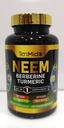 Neem Leaf Supplement - 8in1 Formula - Kombinovať s Berberine, Turmerica, Holy Basil, Amla, Artičoky, Milk Thitle, and Black Pepper - Immune Support - 120 Kapsule na 4 mesiace Dodávka