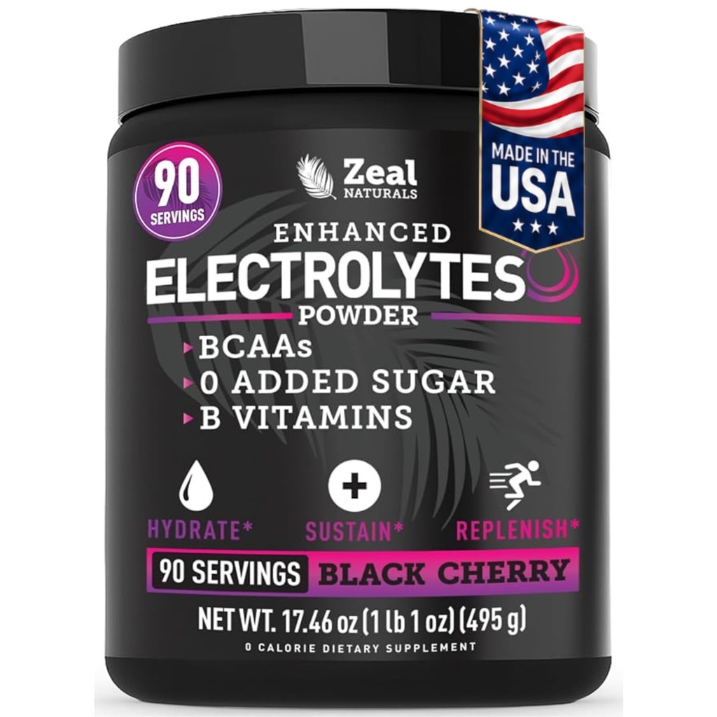 Zelenina Naturals Elektrolyte Powder Recovery Drink (90 Servings 
