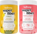 Bellway Super Fiber Powder + Ovocie, Ananás Passion Fruit Super Fiber Powder + Kolagén, Strawberry Lemonade