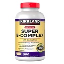 Kirkland Signature Super B- Complex (2-Pack) s elektrolytom (2 x 500 tabliet)