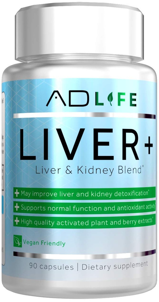 Projekt AD Pečeň+ Pečeň Čistenie a detoxikácia, Pečeň Supplement (90 Kapsule)