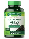 Nature's Truth Black Seed Oil Pills 2,000mg 