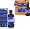 Džungle prášok Wild čučoriedky extrakt 3x3.4oz Fľaša tekutej čučoriedky Anthocyanín Alkohol-bez európskej čučoriedky čučoriedky doplnok pre oči s vysokou biologickou dostupnosť tekutý extrakt
