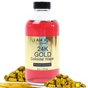 I Am Joy: Tekuté koloidné zlato 24k 99,99% Pure 100ppm Ruby Red Water Based All Natural Electrolysis Large 8oz Sklenená fľaša