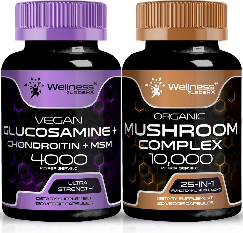 WELLNESS LABSRX Glukozamín Chondroitín MSM 